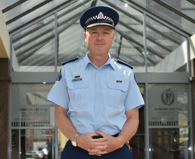 Paul Basham, Police Southern District Commander. Photo: ODT files 