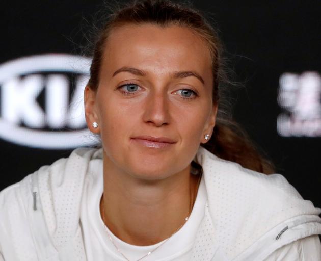 Petra Kvitova suffered severe wounds to her hand and took 18 months to return to tennis. Photo:...