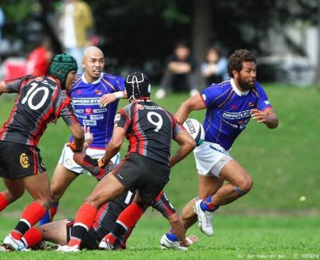 Pita Alatini in action for the Seawaves. Photo: Supplied via NZME