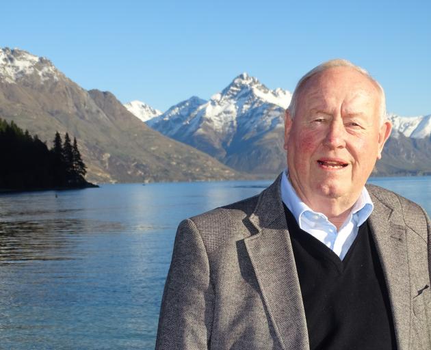 Queenstown businessman Barry Thomas, awarded the Companion of the New Zealand Order of Merit for...