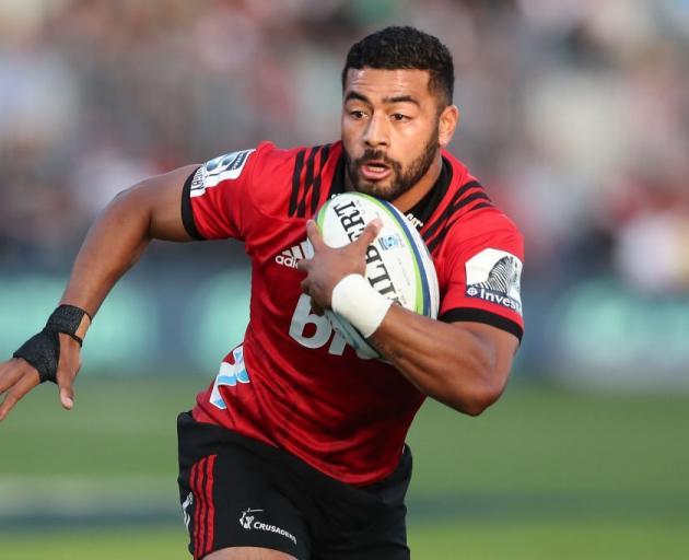 Crusaders first five-eighth Richie Mo'unga. Photo: Getty Images 