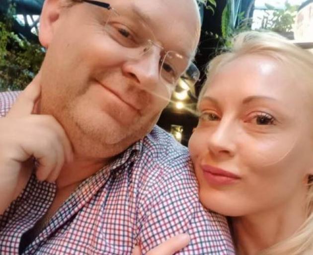 Peta Kerr pictured with her husband Leonard Bourton. Peta was killed in a double-fatal crash in...