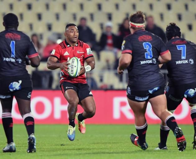 Sevu Reece scored two tries as the Crusaders in Christchurch. Photo: Getty Images 