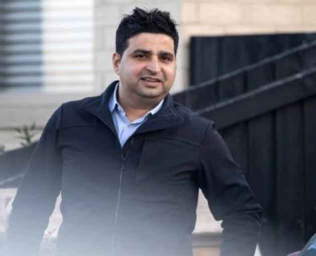 Amandeep Sharma declined to comment to the Herald after his court appearance. Photo: George Heard