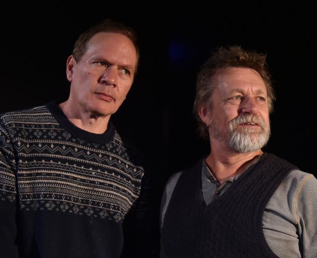 Michael Hurst saw the play as a ''marvellous'' opportunity to work with Shayne Carter. Photo:...