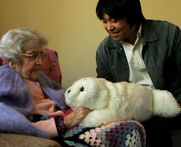 In this 2005 photograph, Mona Hendersen, a resident of Alpine View
...