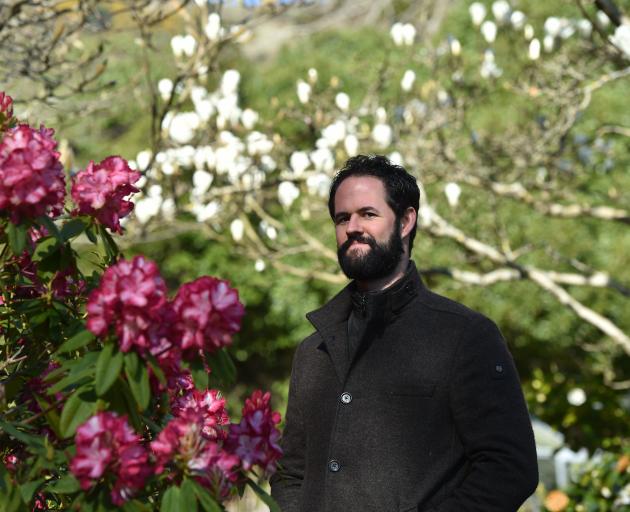 Former Dunedin tenor Stephen Chambers has been working in the garden rather than on stage as he...