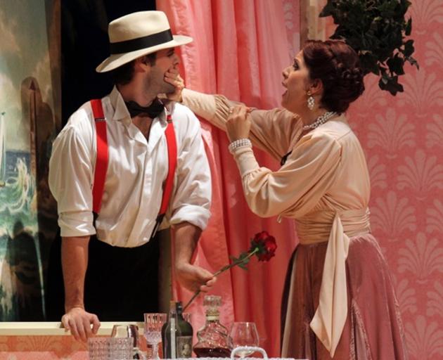 Stephen Chambers plays Alfred in Die Fledermaus in Detmold with Eva Bernard. It is the role he...