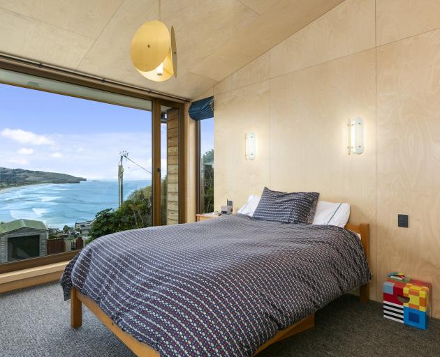 The bedrooms have panoramic ocean views.
