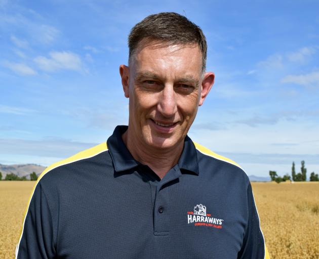 Harraway & Sons chief executive Henry Hawkins said testing of the new oat variety, called Gardyne...
