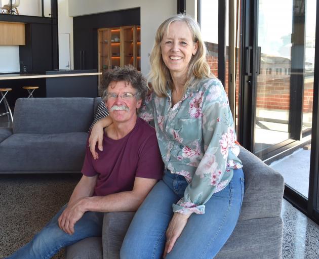 Ted and Ita Daniels are looking forward to moving into the apartment permanently.