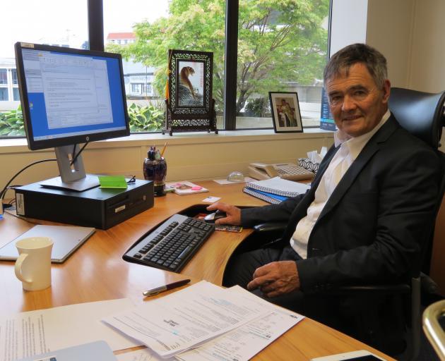Dunedin Mayor Dave Cull believes good things lie ahead for the city this year. PHOTO: BRENDA HARWOOD