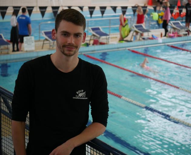 Dunedin swimmer Courtland Ellis left New Zealand for the United States this week to attend ...