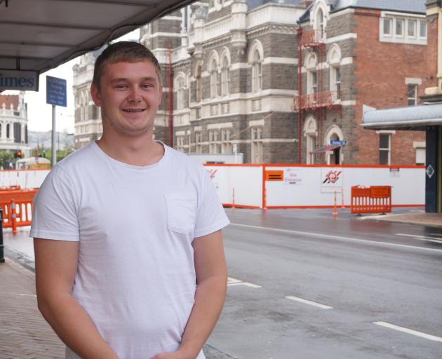 Otago Polytechnic Students' Assocation chairman Dylan Mead is looking forward to another year of supporting student life in Dunedin. PHOTO: GRETA YEOMAN