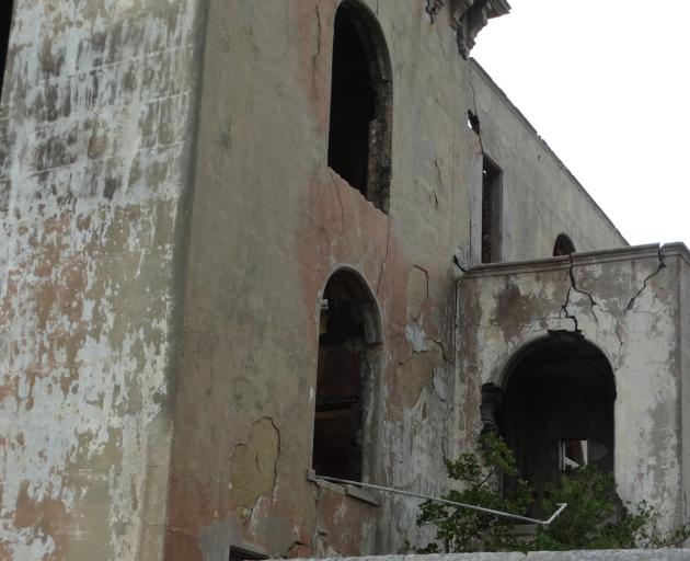 A weather beaten Cargills Castle. PHOTOS: BRENDA HARWOOD