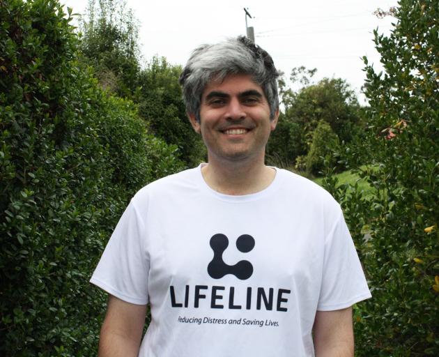 Councillor Aaron Hawkins will tackle the  Queenstown half marathon to raise funds for Lifeline. PHOTO: SUPPLIED