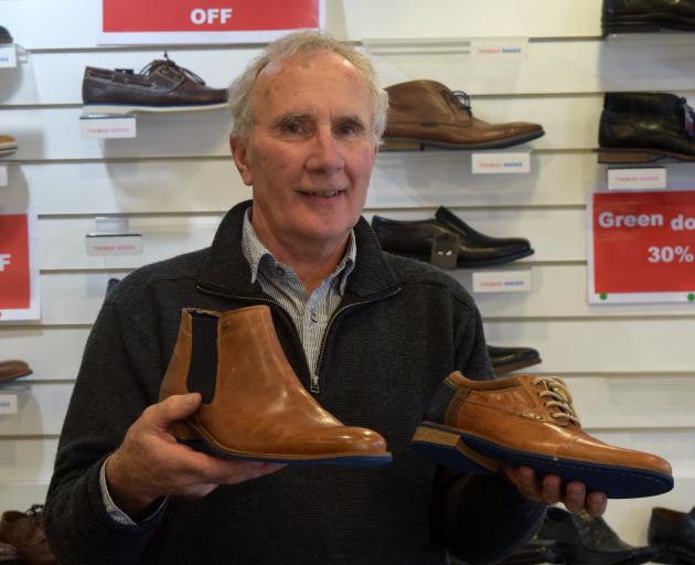 Thomas Shoes owner David Thomas is set to retire and close a business his grandfather started in...