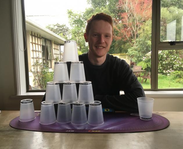 Ben Lovelock, of Dunedin, has been selected for the New Zealand sport stacking team, the Black...