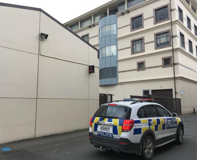Police vehicles in Dunedin do not have tracking devices.  PHOTO: SHAWN MCAVINUE





