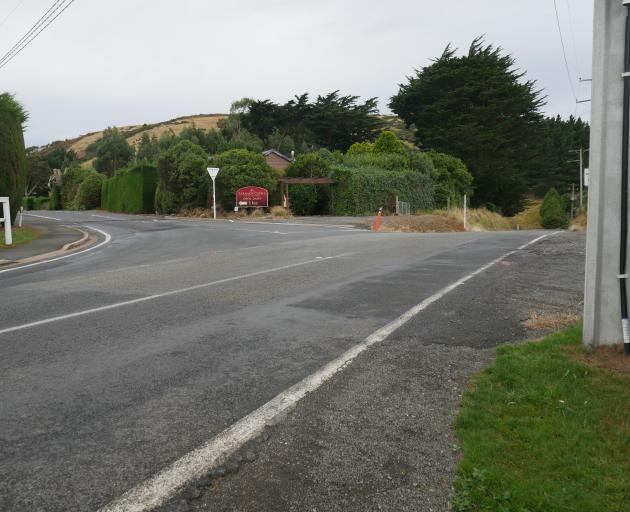 The Highcliff and Camp Rds intersection. PHOTO: JESSICA WILSON