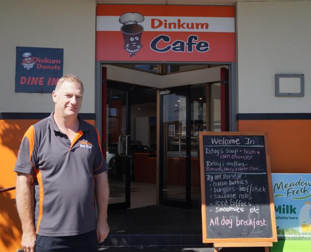 Dinkum Donuts owner Shane Ayers says he has had no word from the Dunedin City Council about the...
