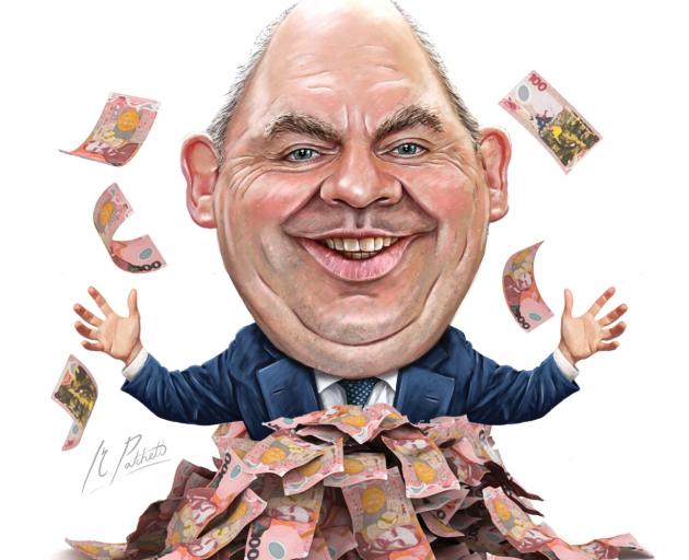 Steven Joyce delivered his first Budget yesterday. Graphic: Mathew Patchett