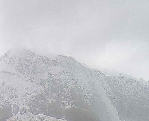 The Milford Road (SH94) has been closed due to increased avalanche risk. Photo: MILFORD ROAD/ NZTA