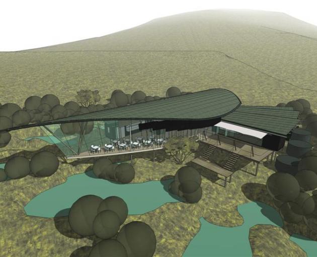 The proposed visitor centre.