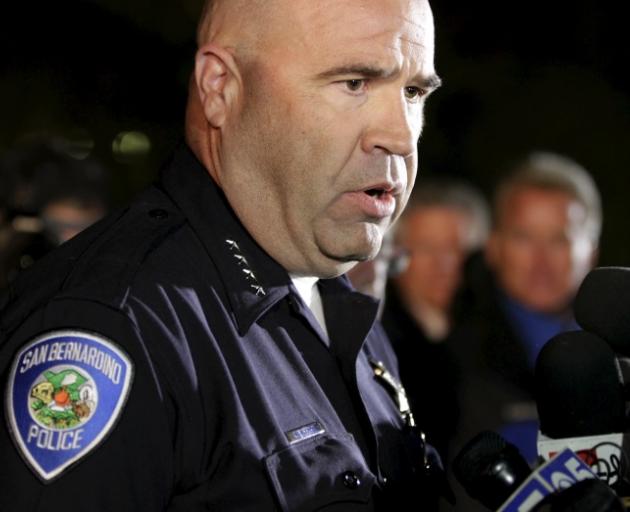 Police Chief Jarrod Burguan: "They came prepared." Photo: Reuters