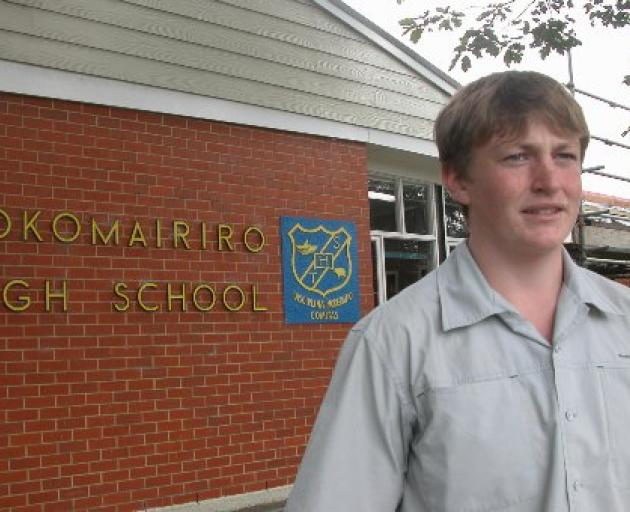 Tokomairiro High School pupil Byron Vollweiler looks forward to his time in the Himalayas.
