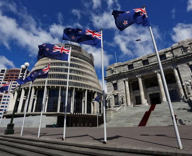 Max Harris is writing a book about New Zealand politics on the other side of the world in a big stone cottage with wood panelling in Oxford. Photo: Getty Images