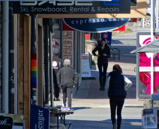 Helwick St, Wanaka, where businesses that have opened illegally on Easter Sunday in the past face...
