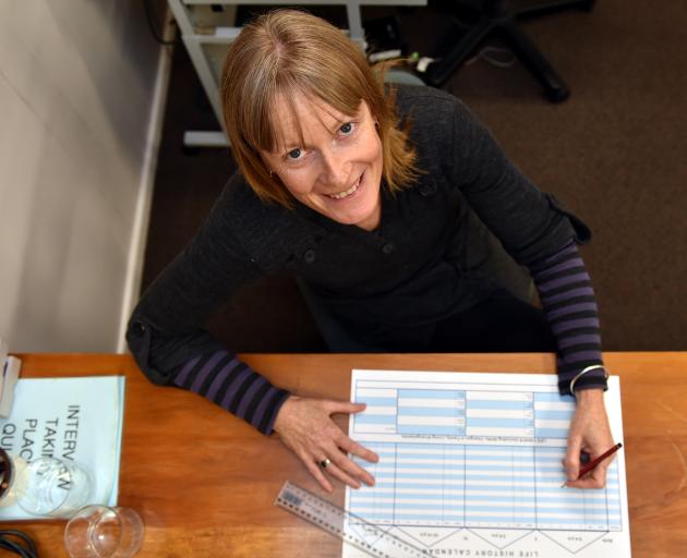 Dr Judith Sligo, manager of the Dunedin's Next Generation Study. PHOTO: GREGOR RICHARDSON