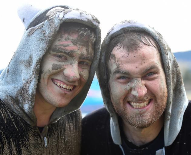 Hayden Russell (left) and Aaron Oskam, of Dunedin.