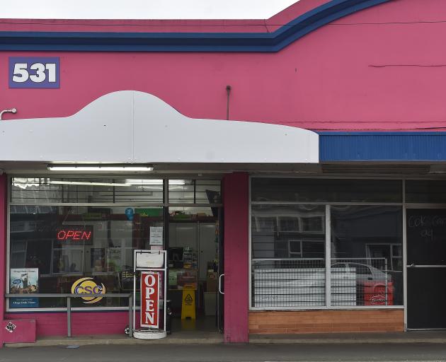 Police and the Southern District Health Board argue this Hillside Rd store should not be granted...