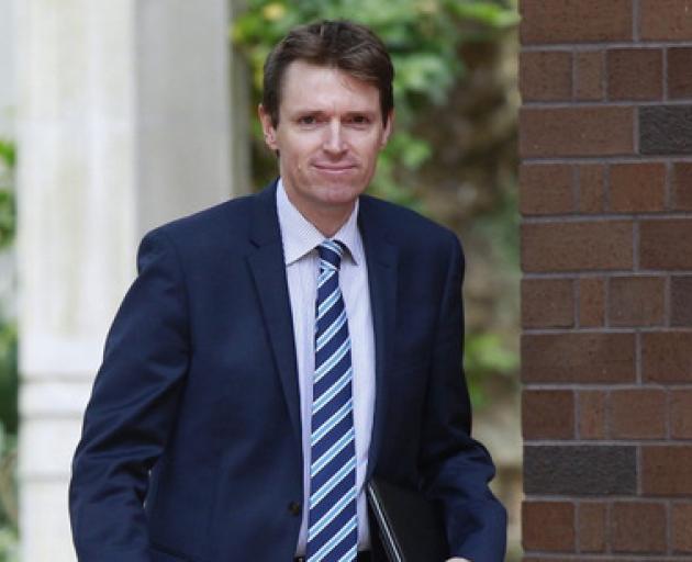 Colin Craig arriving at Auckland High Court today. Photo: Nick Reed