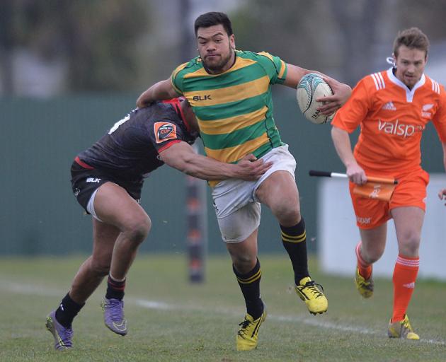 Losi Filipo (centre) has been discharged without conviction after assaulting four people. Photo: Getty Images