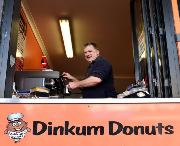 Dinkum Donuts owner Shane Ayers is expanding his business in premises the Dunedin City Council...