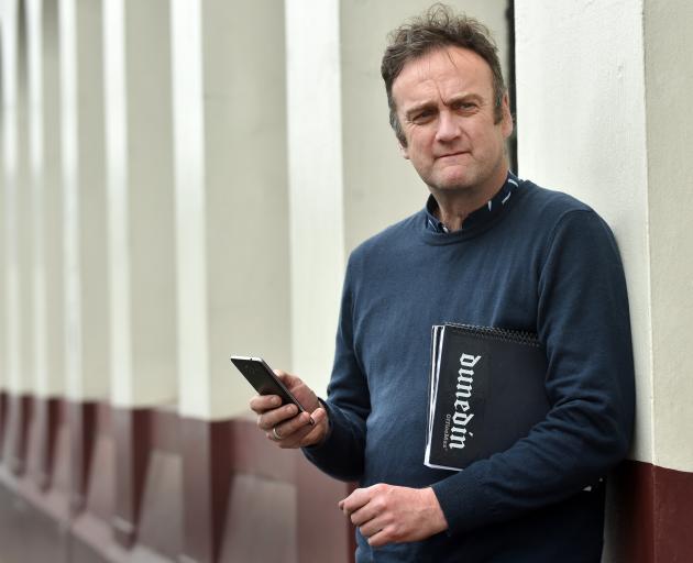 Enterprise Dunedin business adviser Antony Deaker plans to make the most of publicity from the release of movie The Light Between Oceans, partly filmed in Dunedin. Photo by Peter McIntosh.