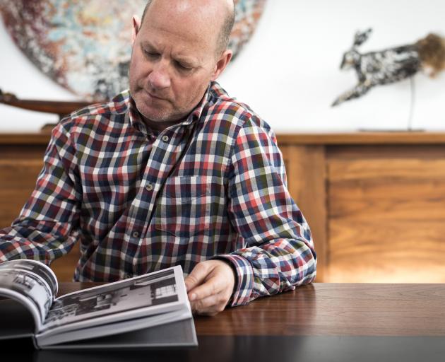 Furniture designer Ed Cruikshank works with his customers to design meaningful pieces they will...