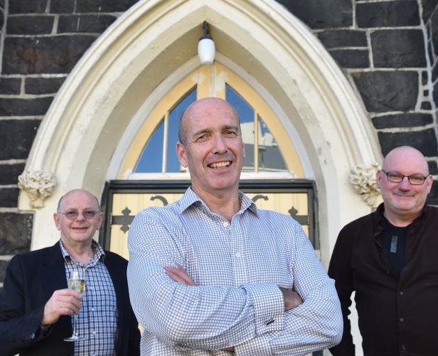 Wellington reviewer and Theatreview managing editor John Smythe (left), Arts Festival Dunedin...