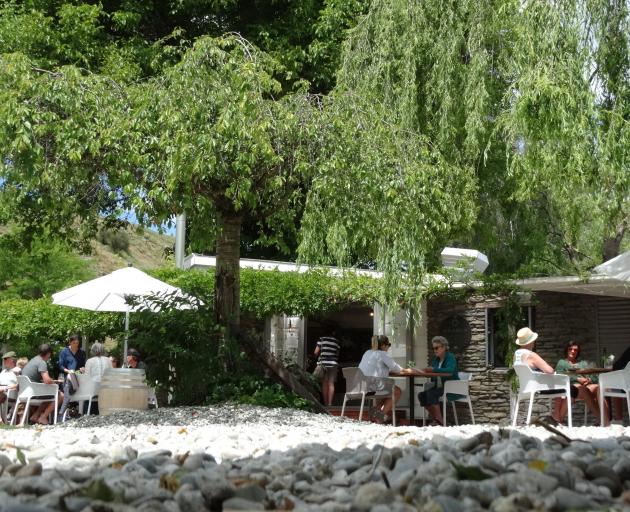 Akarua Wines and Kitchen, the old Walnut Cottage at Lake Hayes. PHOTO: DAVID WILLIAMS