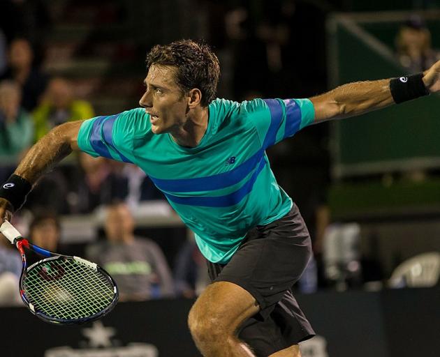 Kiwi Artem Sitak will be in action during a bumper day at the ASB Classic. Photo: Getty Images