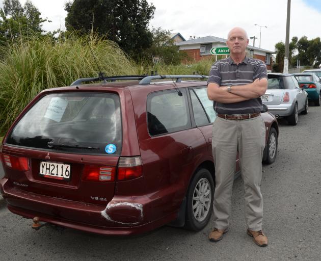 Abbotsford resident Ian James wants motorists to stop parking vehicles long-term in his...