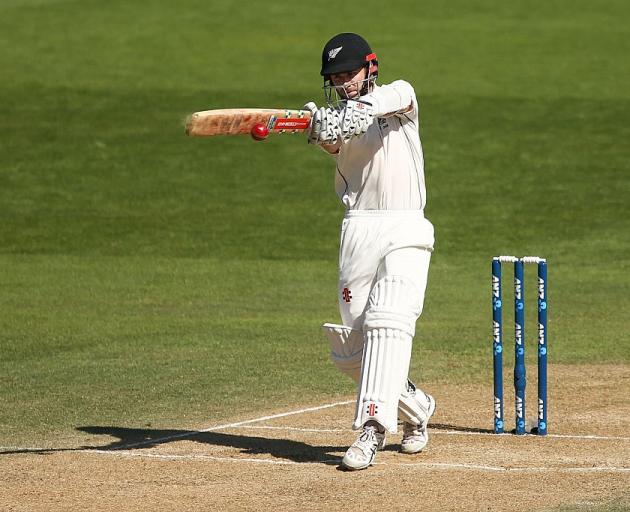 Kane Williamson batting against Bangladesh. Photo: Getty Images
