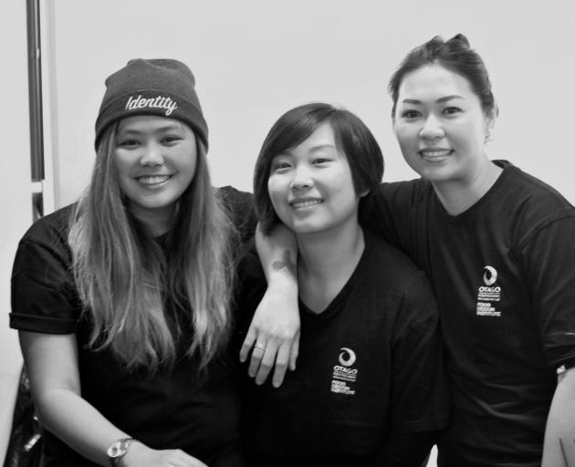 Introducing Running Hawker (from left), Mica Doc, Lucy Lu and Wenting Mere Cheung. Photos by Dani Johnson.