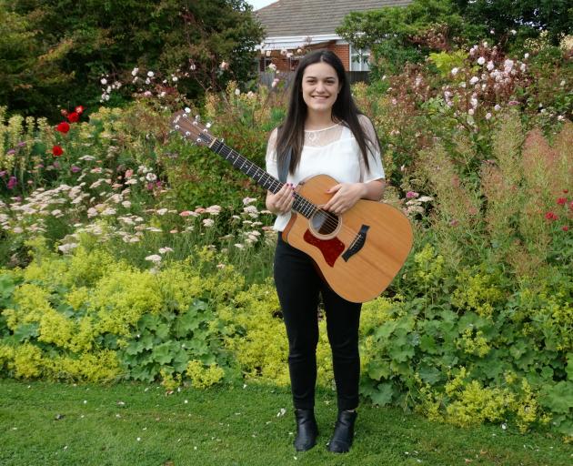 Mosgiel musician Renee O'Brien is fundraising to travel to the World Championships of Performing Arts to be held later this year. Photo by Joshua Riddiford.