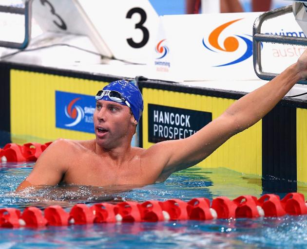 Grant Hackett at the Australian National Swimming Championships in 2015. Photo: Getty Images