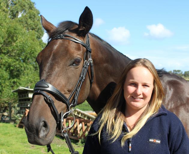 Kimberleigh McCabe and Kace reflect on their journey to Horse of the Year at their Gorge Road home recently. Photo: Nicole Sharp