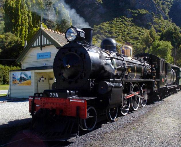 The Kingston Flyer. Photo from ODT files.